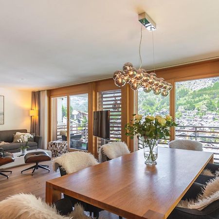 Modern Apartment With View Over Zermatt Kültér fotó